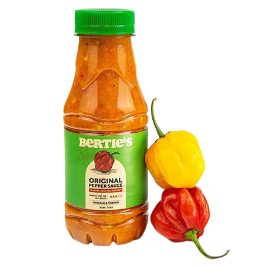 Original Pepper Sauce -  Bertie’s - 300ml