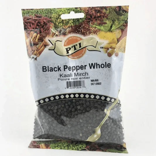 Black Pepper Whole - PTI - 200g