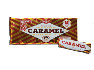 Caramel Chocolate Wafers Tunnock's  8 pack (240 g)