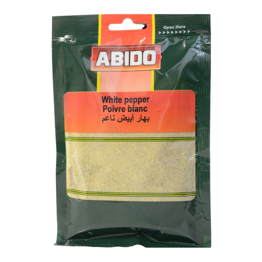 White Pepper Ground - Abido - 100g