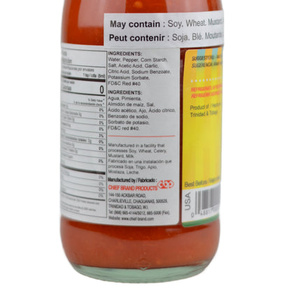 Chunky Red Hot Sauce - Chief - 300ml