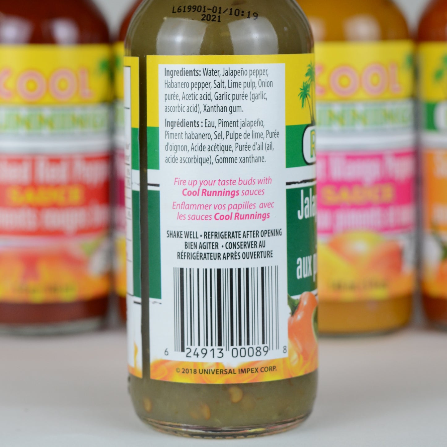 Jalapeno Pepper Sauce - Cool Runnings - 148 mL