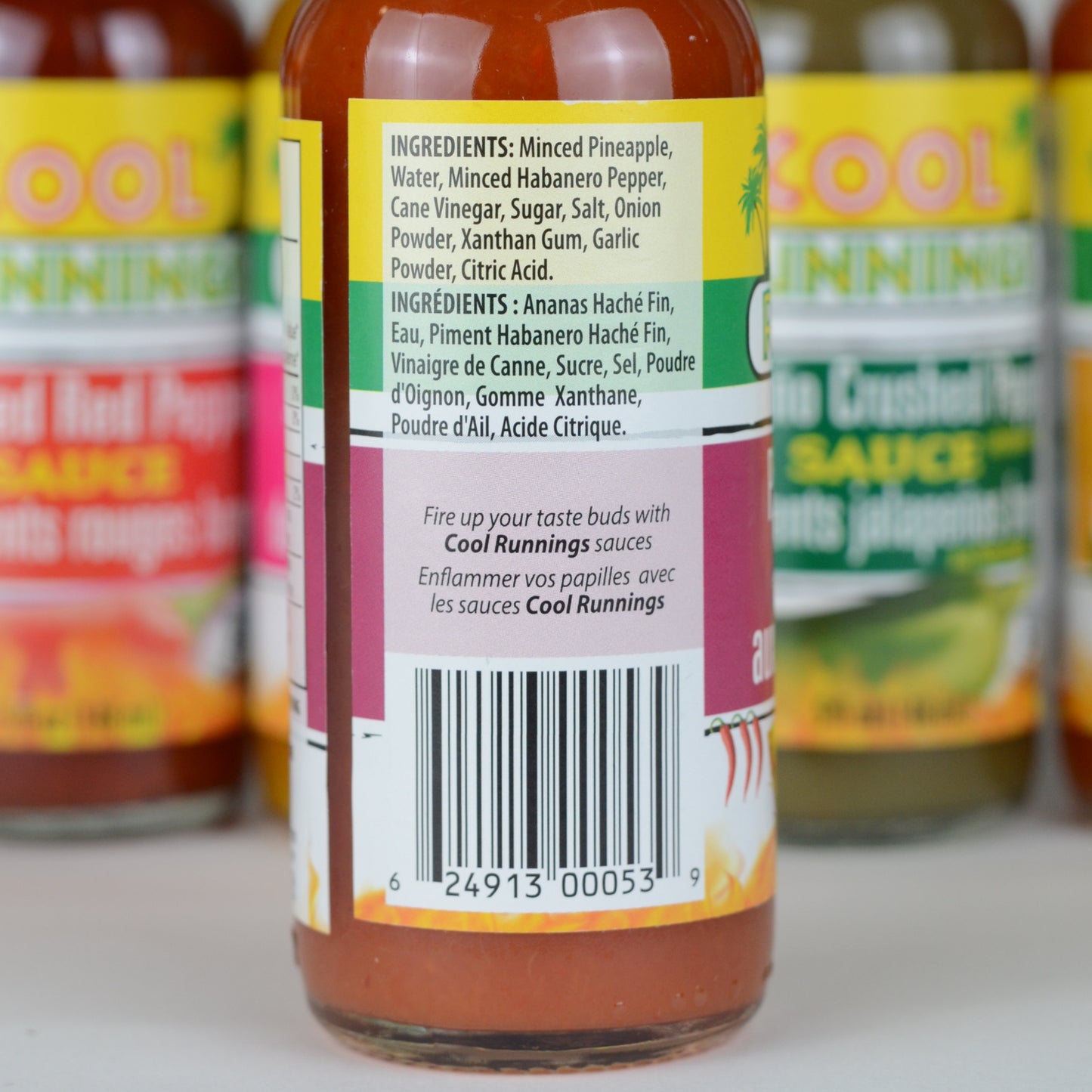 Pineapple Pepper Sauce - Cool Runnings - 148 mL