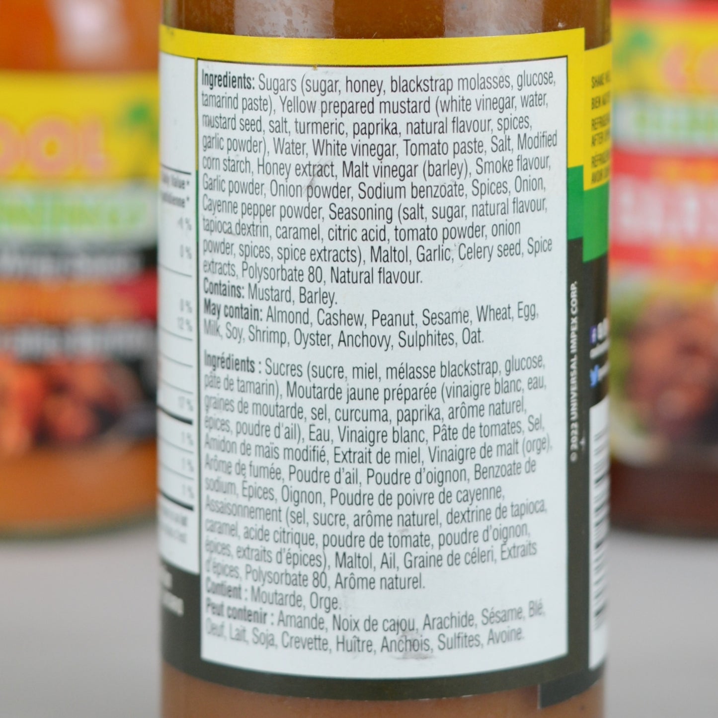 BBQ Honey Mustard Sauce - Cool Runnings - 350ml