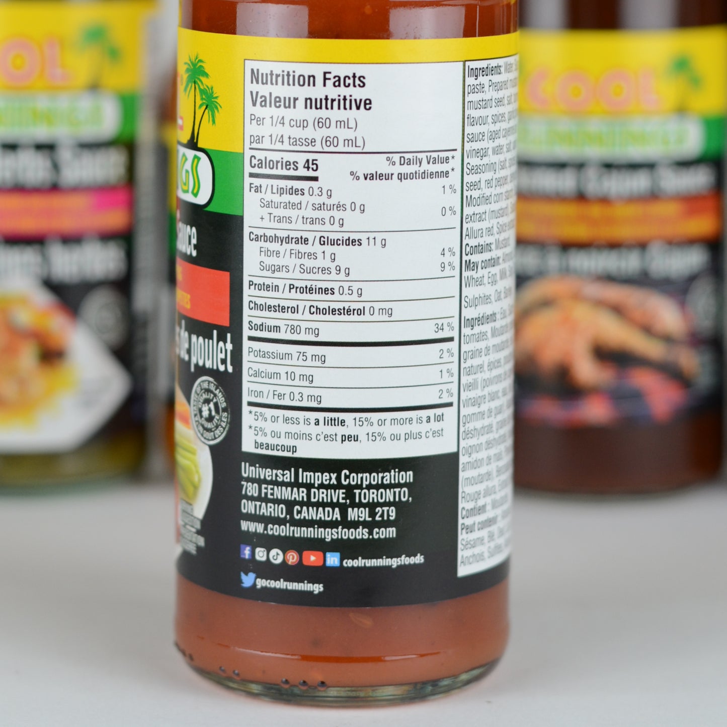 Hot Chicken Wing Sauce - Cool Runnings - 350ml