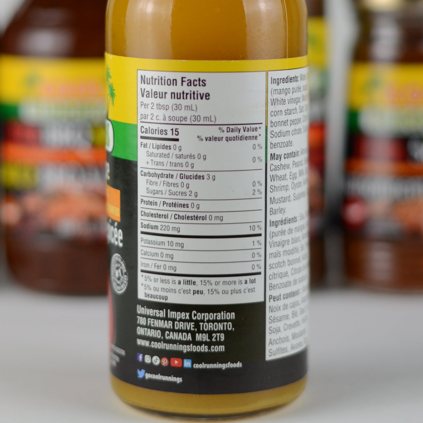 Hot Mango Sauce - Cool Runnings - 350ml