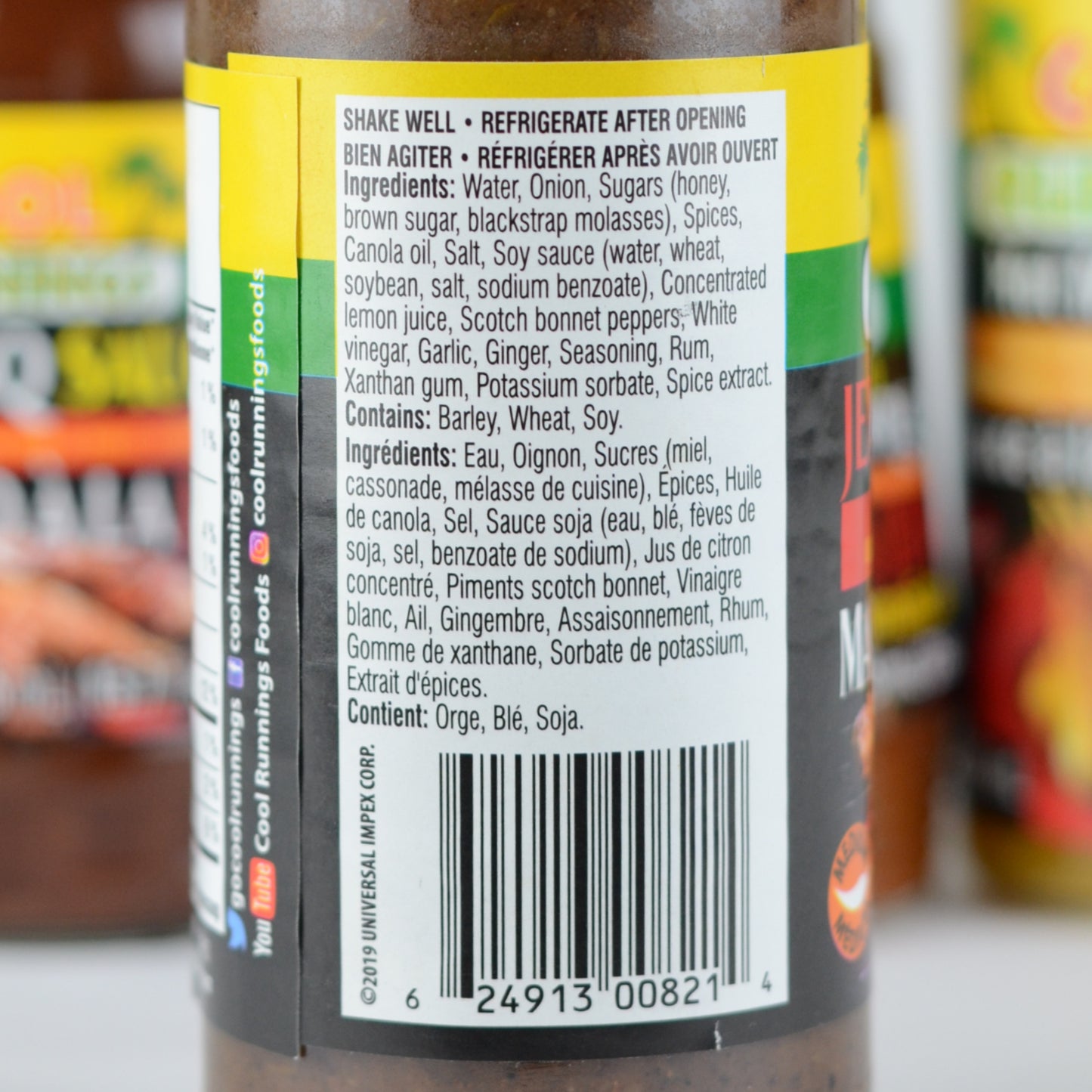 Jerk Marinade - Cool Runnings - 350ml