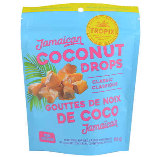 Classic Coconut Drops - Tropix - 113g