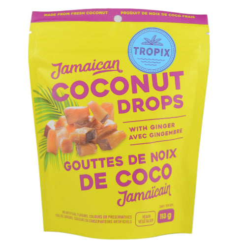 Ginger Coconut Drops - Tropix - 113g