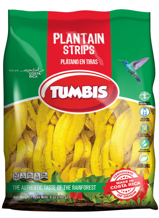 Green Plantain Strips - Tumbis - 180 g