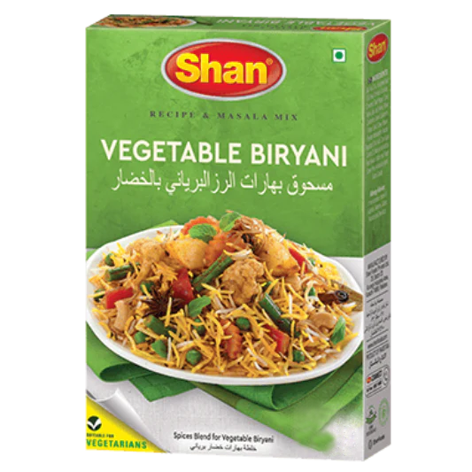 Vegetable Biryani - Shan- 45gm