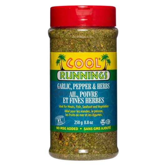 Garlic, Pepper & Herbs - Cool Runnings - 250g